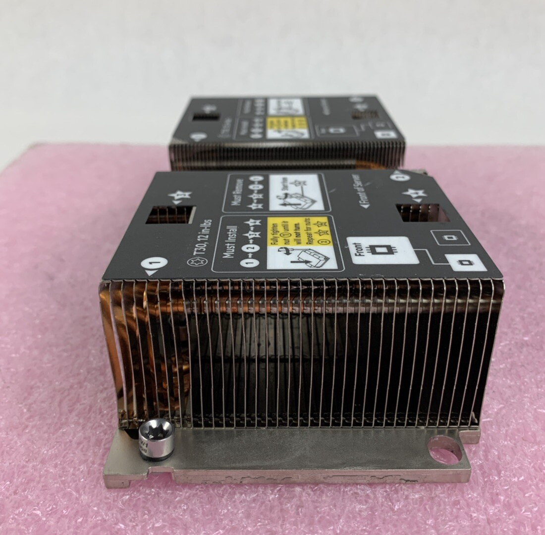 HP Heatsinks Synergy Gen10 868346-001 868345-001 871313-001 874087-001 Pair of 2