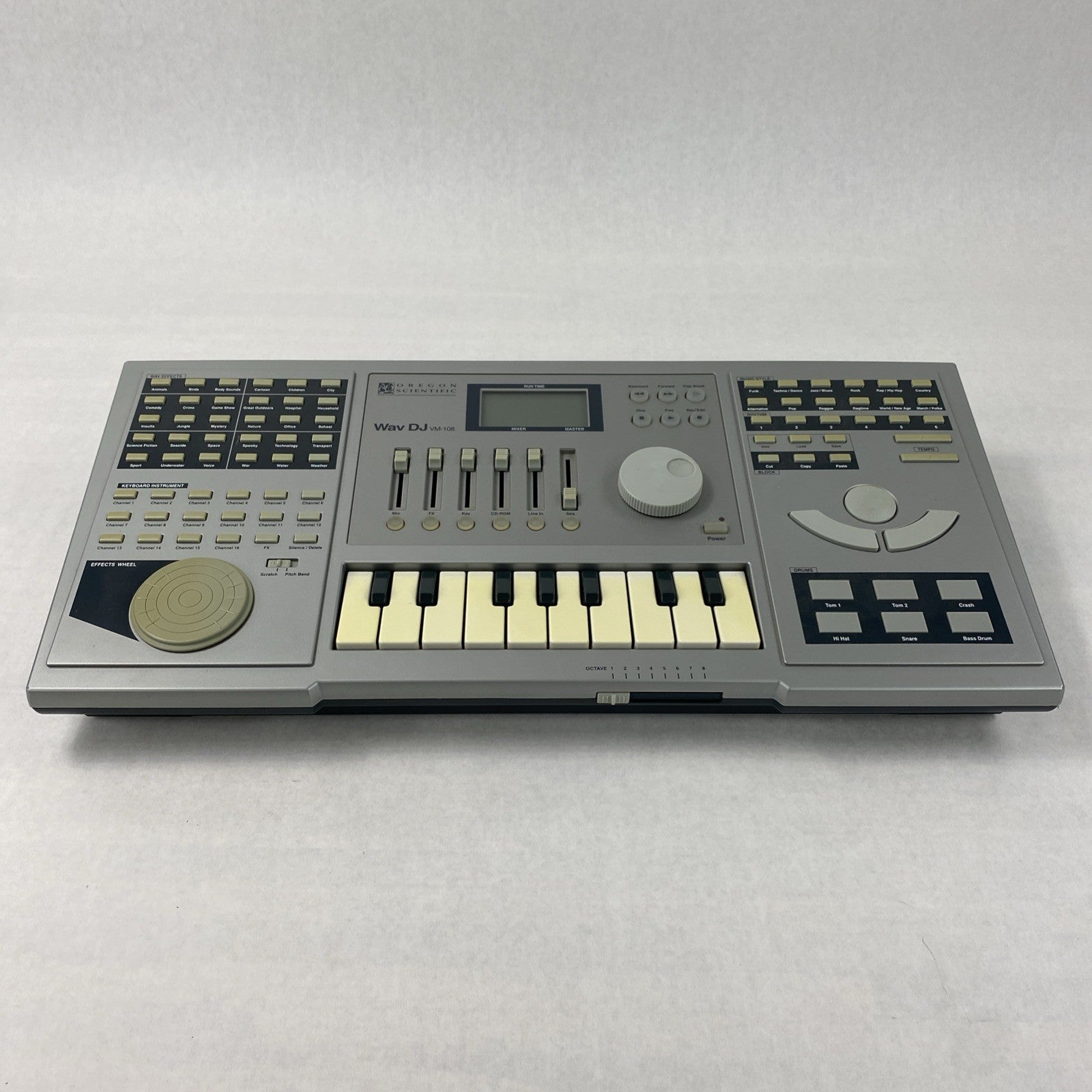 Oregon Scientific Wav DJ VM-108 Musical Sound Generator Synthesizer