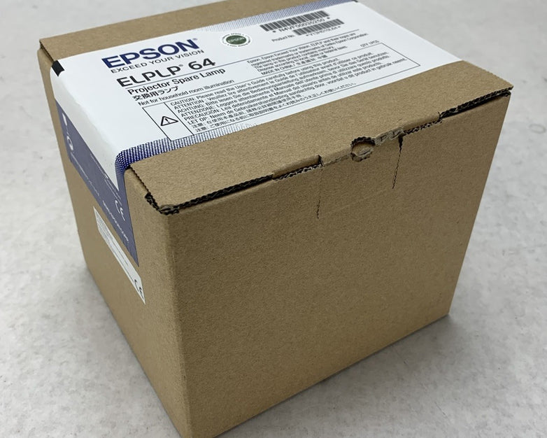 Epson ELPLP 64 OEM Projector Spare Lamp - New Sealed