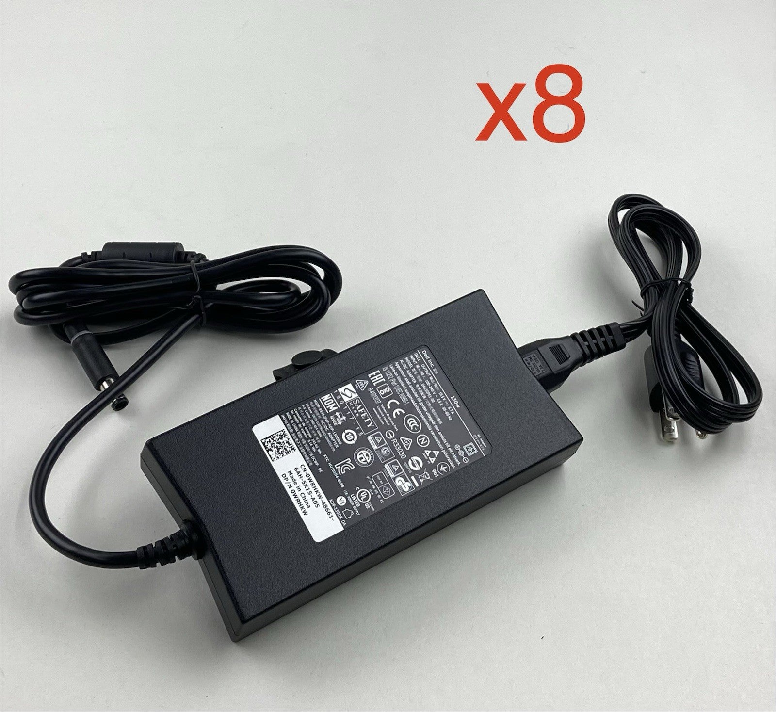 Dell DA130PE1-00 HA130PM160 130W 19.5V 6.7A  7.4mm Barrel Ac Adapter - Lot of 80