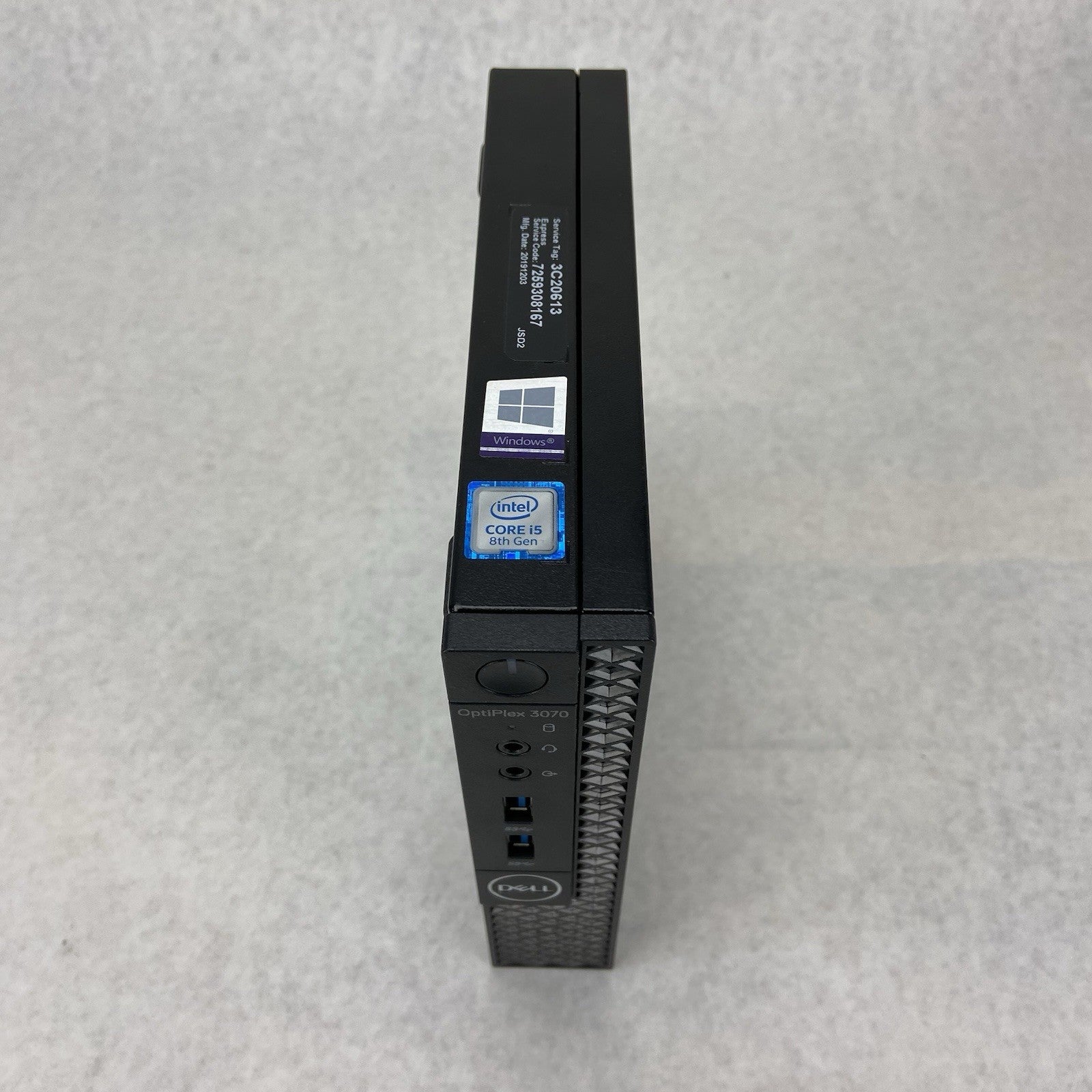 Dell Optiplex 3070 Micro Intel Core i5-8500T 2.1GHz 8GB RAM No HDDOSAC2