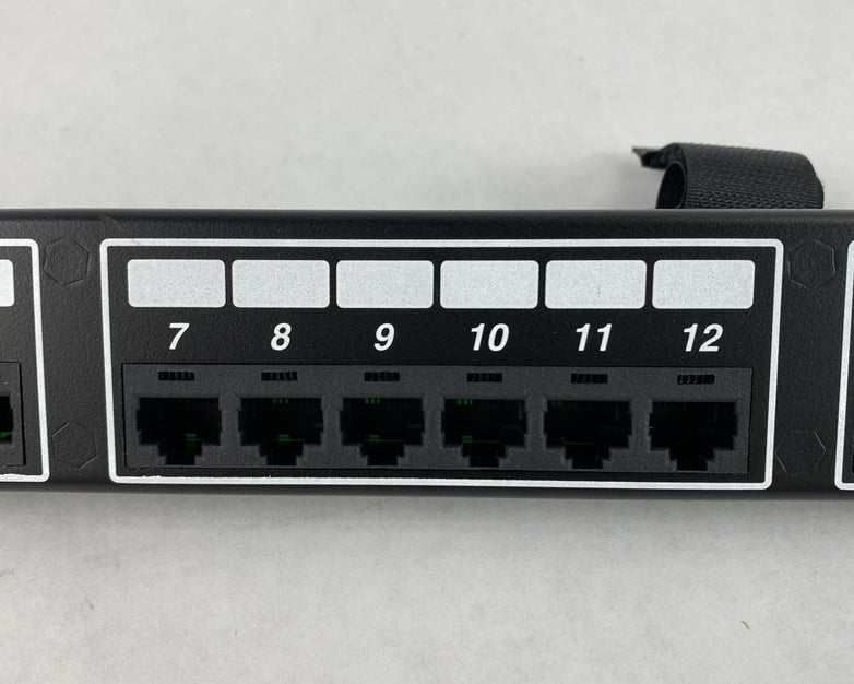 ICC 24- port 8P2C Patch Panel with 50-Pin Female Telco Connector 1 Rack Mount