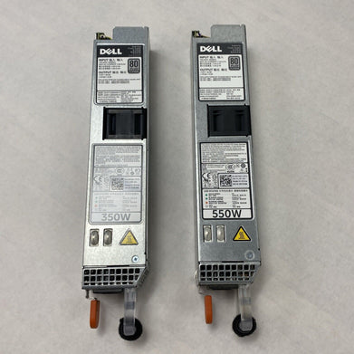 Lot of 2 Dell Y8Y65 350W 80 Plus Platinum D35OE-S1 Server Power Supply