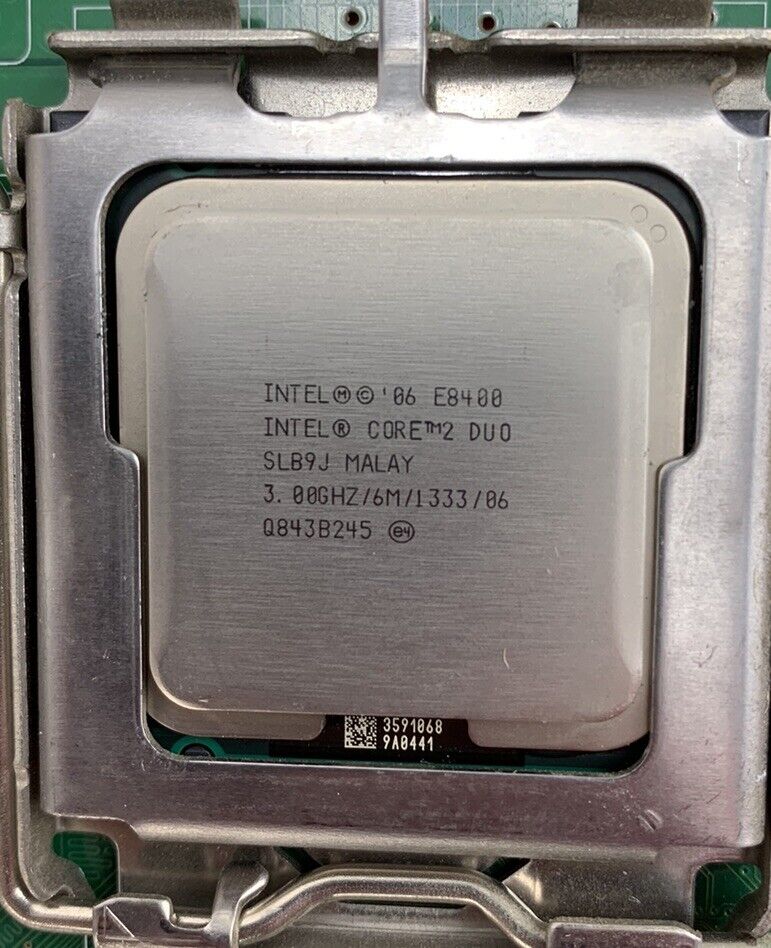 Dell OG214D Motherboard Intel Core 2 Duo E8400 3.00GHz 2GB RAM No Shield