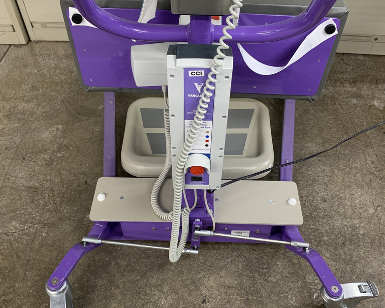 Vancare Vera II SB600 Powered Sit-to-Stand Patient Lift Powers Arms Don't Lift