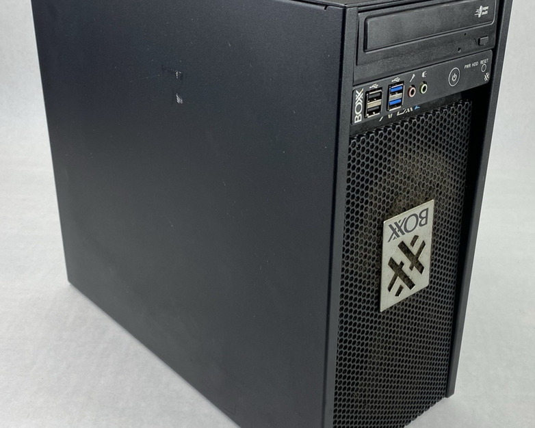 Boxx Apexx 2 Workstation ATX Mid Tower Computer Case with 550W Power Supply