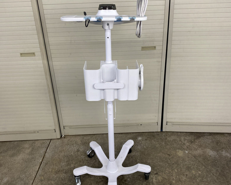 Welch Allyn 4800-60 Mobile Stand Rolling Cart for Vital Signs Monitor 6000Series