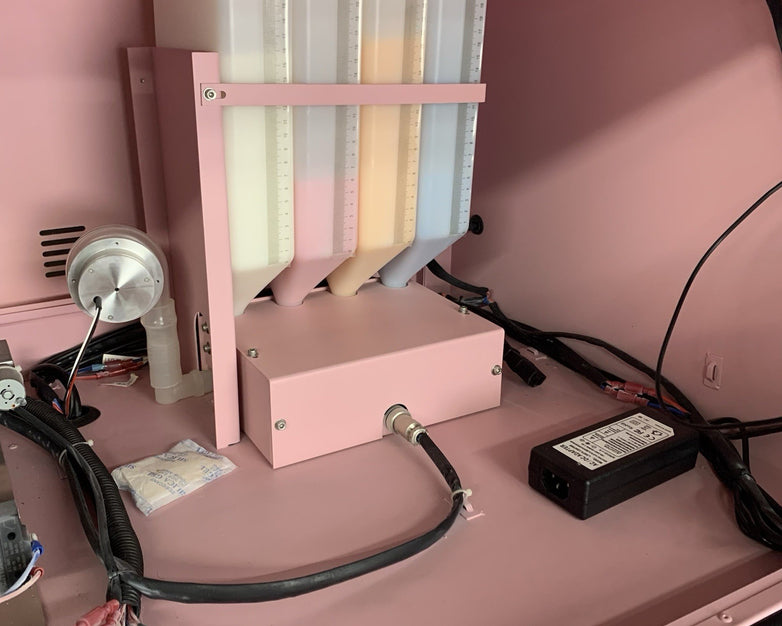 Guangzhou Fun Vending T95 Cotton Candy Machine Powers No Tanks No HDDs No OS