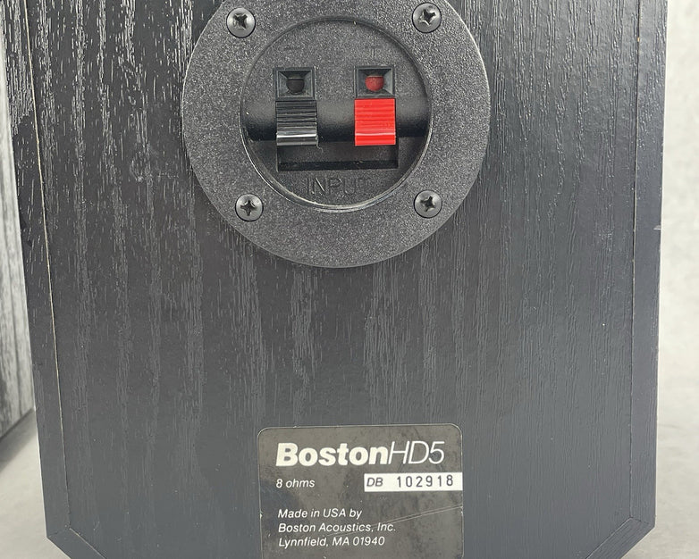 2 - Boston Acoustics Inc. HD5 Black Speakers 8 Ohms GUC