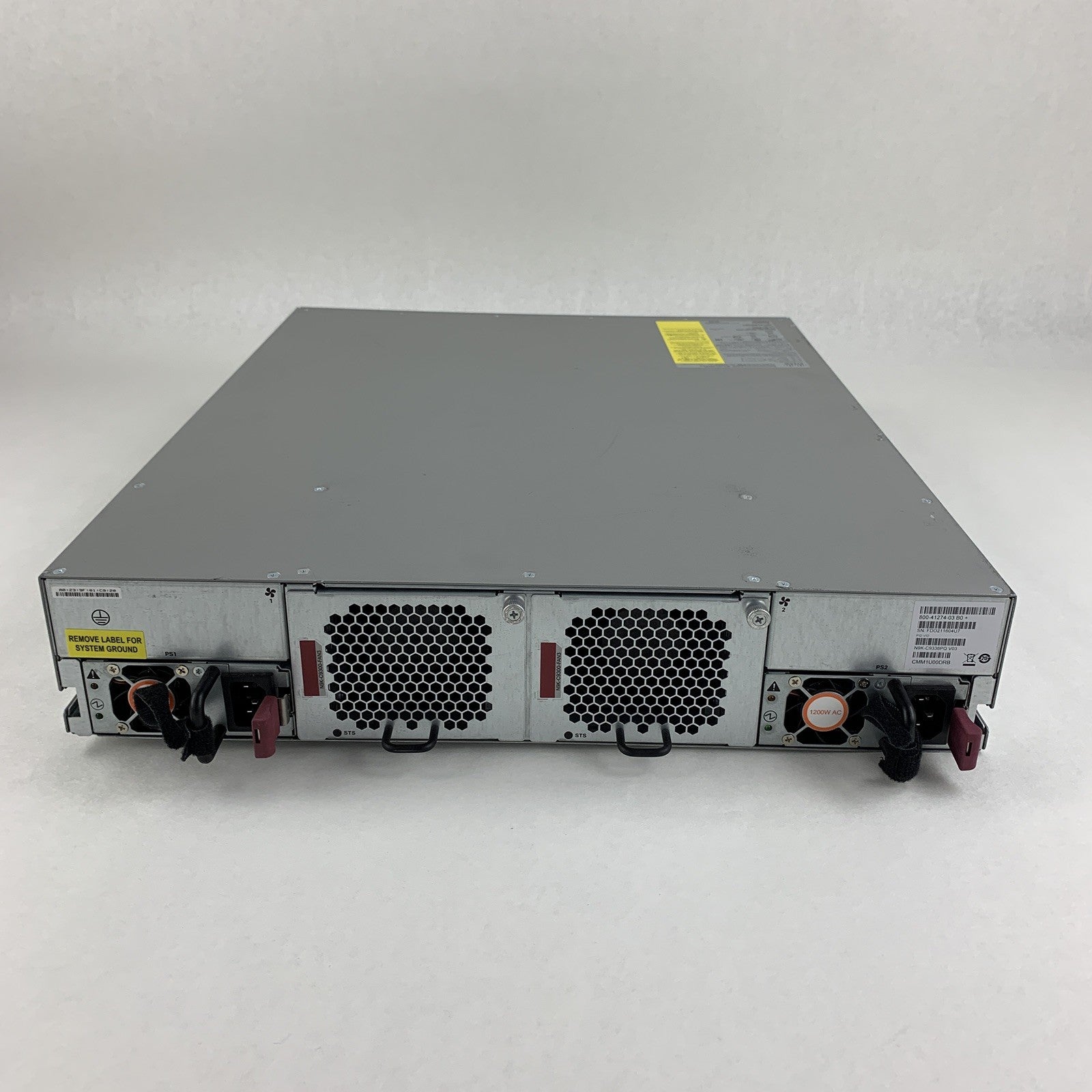 Cisco N9K-C9336PQ 36-Port Nexus 9300 Switch Tested Reset w/ 2 PSU and 2 fans