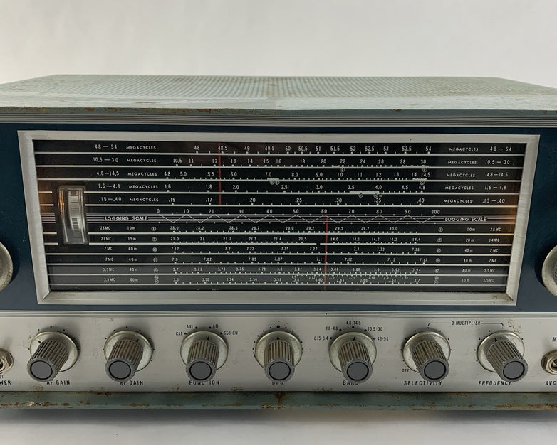 Lafayette HA-225 Communications Receiver - Parts or Repair No Antenna No Signal