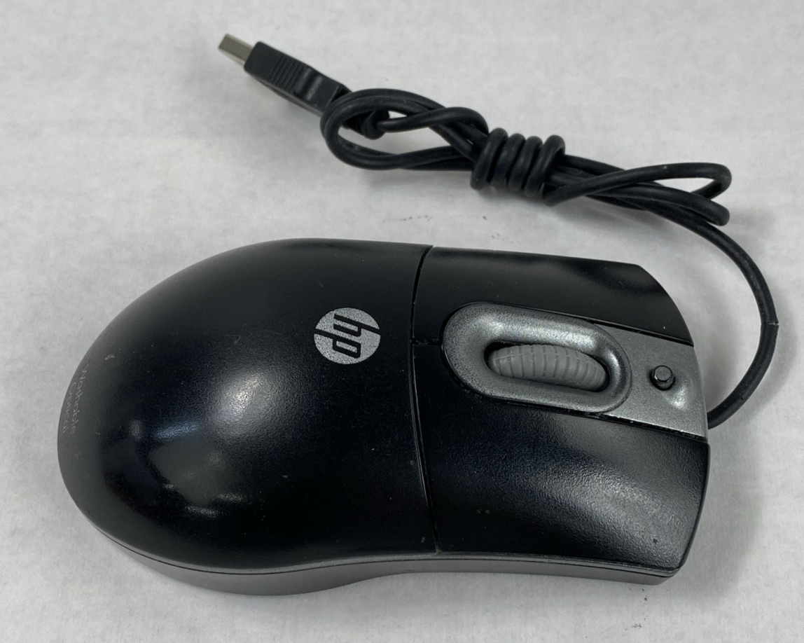 HP M12 USB PS2 Washable Mouse (Lot of 4)
