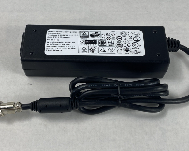 Intermec 9006AE01 12V 8.3A 851-064-418 6-Pin AC Adapter Power Supply