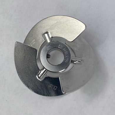 BBI Biotech Bioreactor 3-Blade Segment Impeller Ø 67mm 10mm Shaft