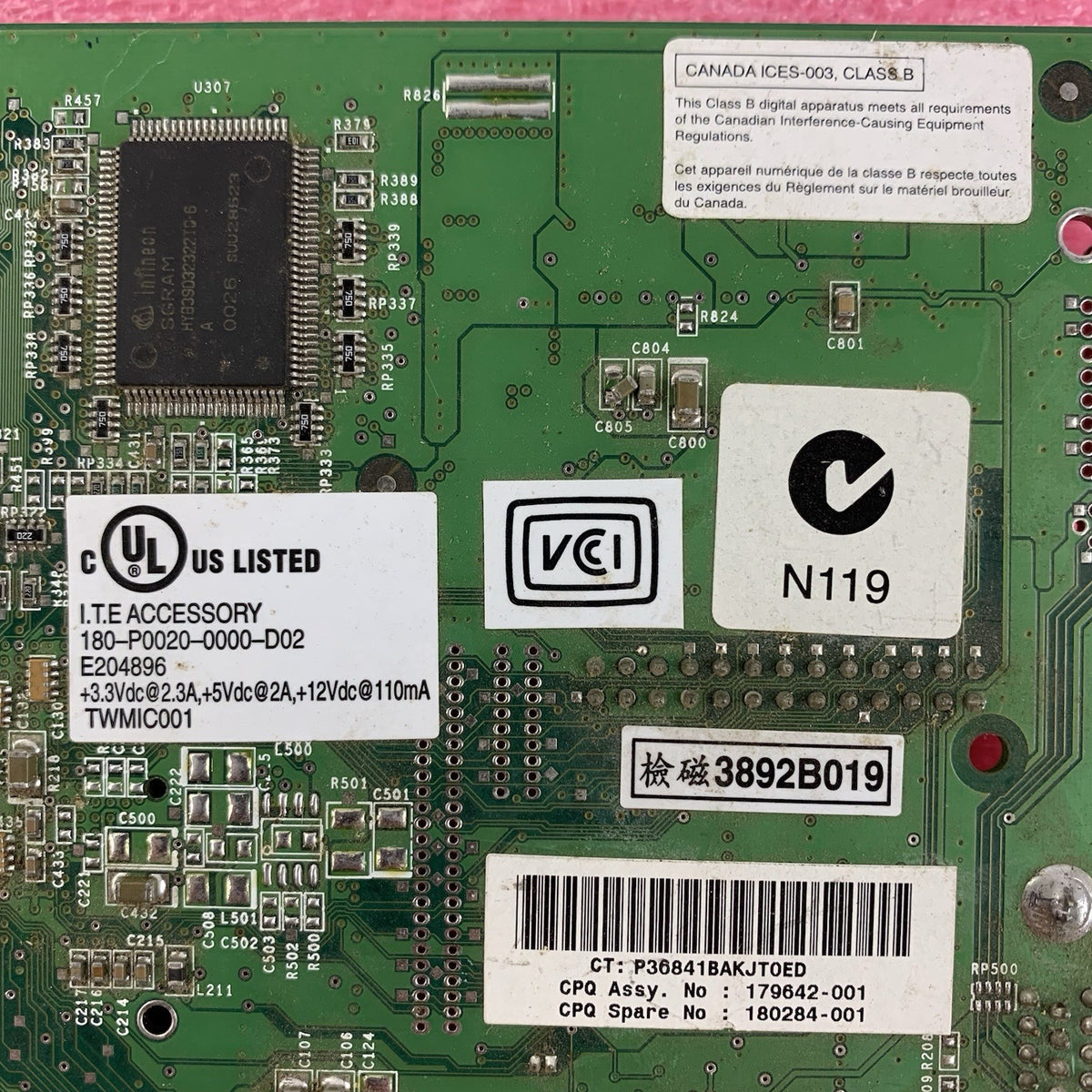 Nvidia 179542-001  Graphics Card Creative 3D Blaster Annihilator Pro - Untested7