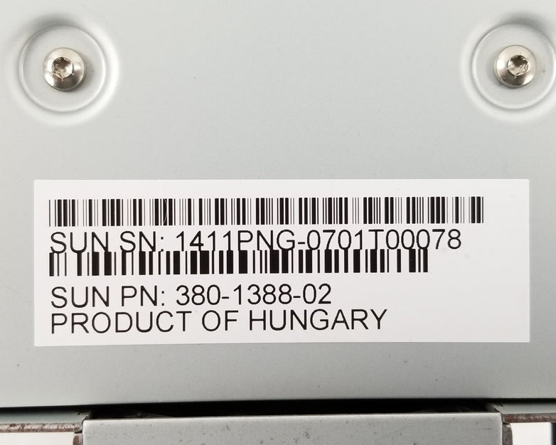 Oracle Sun 380-13878-02  LTO2 LVD SCSI Tape Loader Drive for StorEdge C4