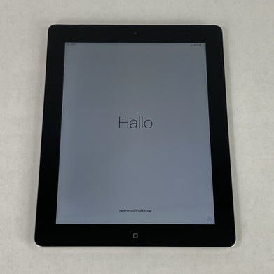 Apple iPad 4th Gen A1460 32GB 9.7" Unlocked Wi-Fi Space Gray IOS 10.3.3