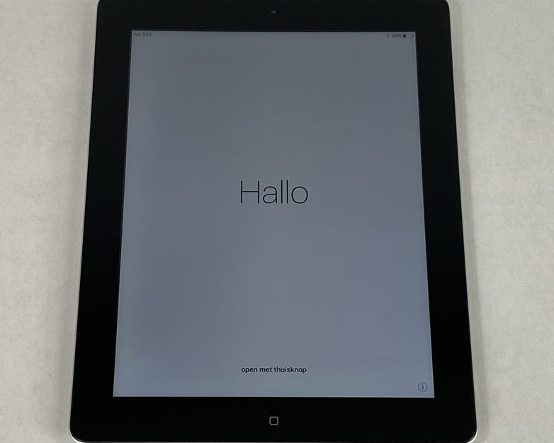 Apple iPad 4th Gen A1460 32GB 9.7" Unlocked Wi-Fi Space Gray IOS 10.3.3
