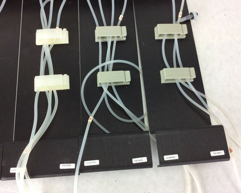 Lot of 4 Nova Biomedical Flush Fixture Stat Profile 6 4 Port 36786