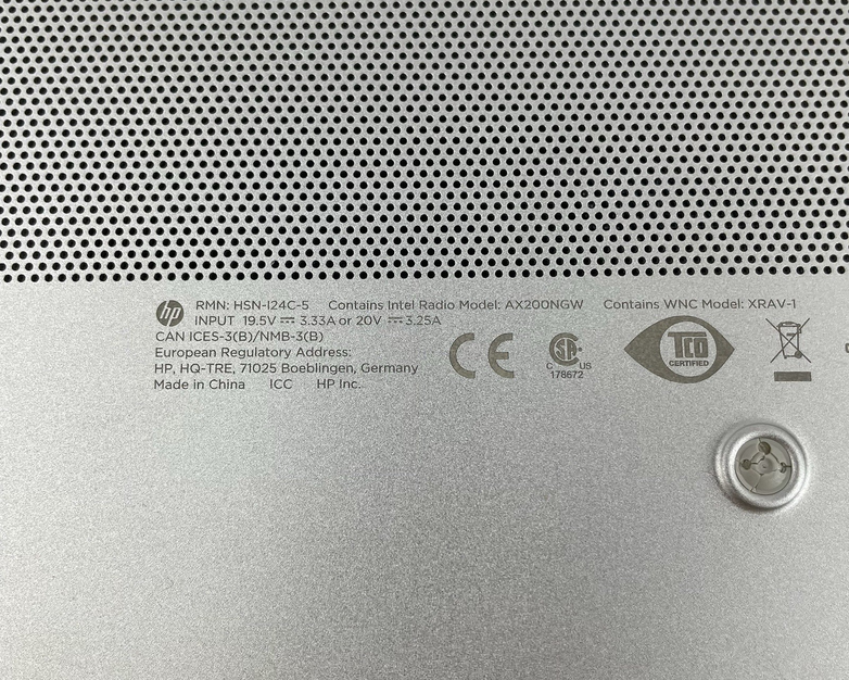 HP EliteBook 850 G6 15.6" i5-8365U 1.60 GHz 8 GB RAM No SSD/OS/AC/Batt - Corner