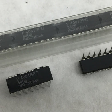 Genuine FAIRCHILD 4081BPC 14 Pin  Lot of 24