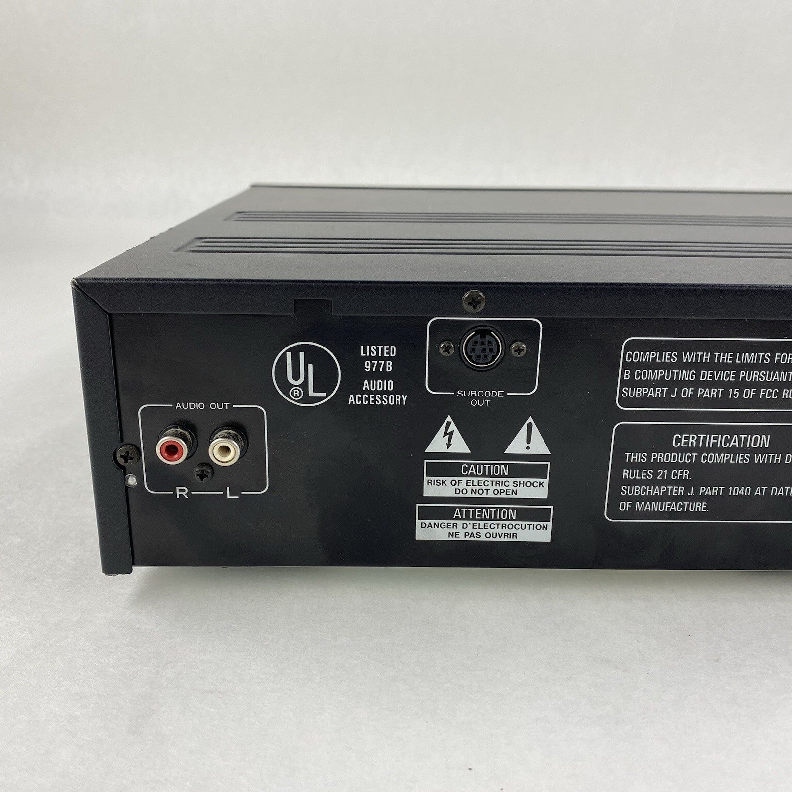 Pioneer PD-M60 Multi-Disc Compact Disk Player No Remote Tested