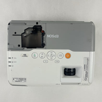 Epson H382F LCD Lamp Projector No Lamp No Remote- Parts or Repair