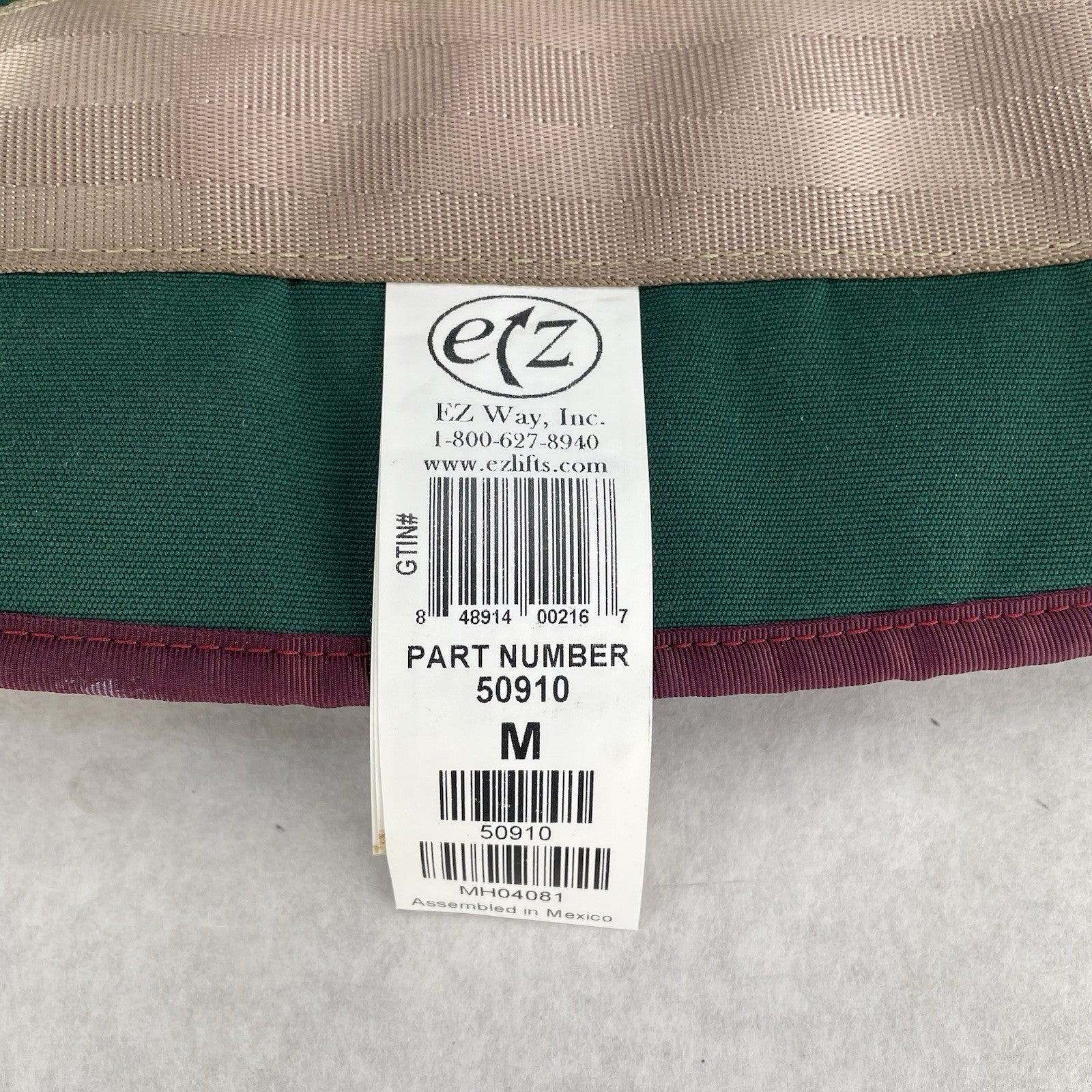 EZ Way 50910 Medium Patient Lift Harness