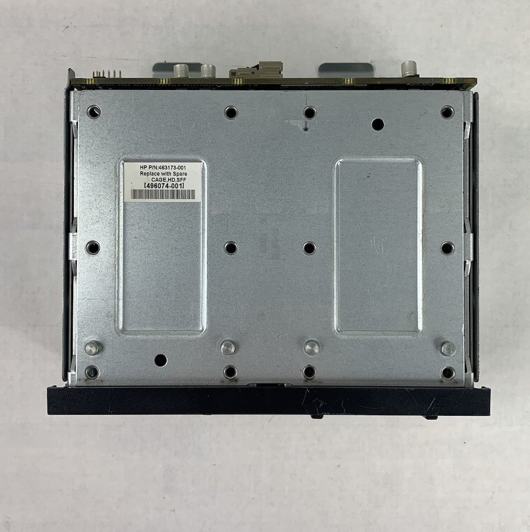 HP DL380 G7 G6 SAS 2.5" Drive Cage 463173-001 - Missing 2 Caddies