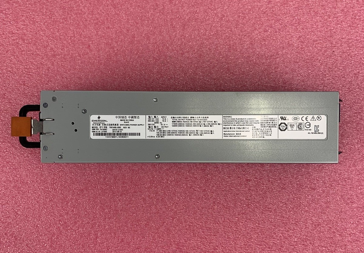 Emerson IBM 7001490-J000 1725W Switching Power Supply