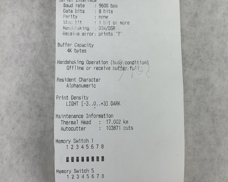 Epson TM-T20 M249A Thermal Receipt Printer - Parts or Repair