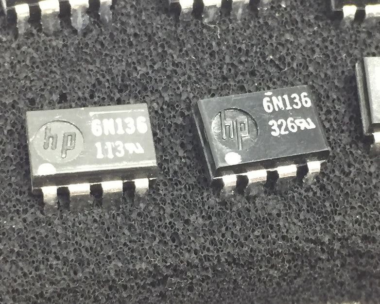 HP 6N136 DIP-8 Integrated Circuit   Lot of 9  NOS