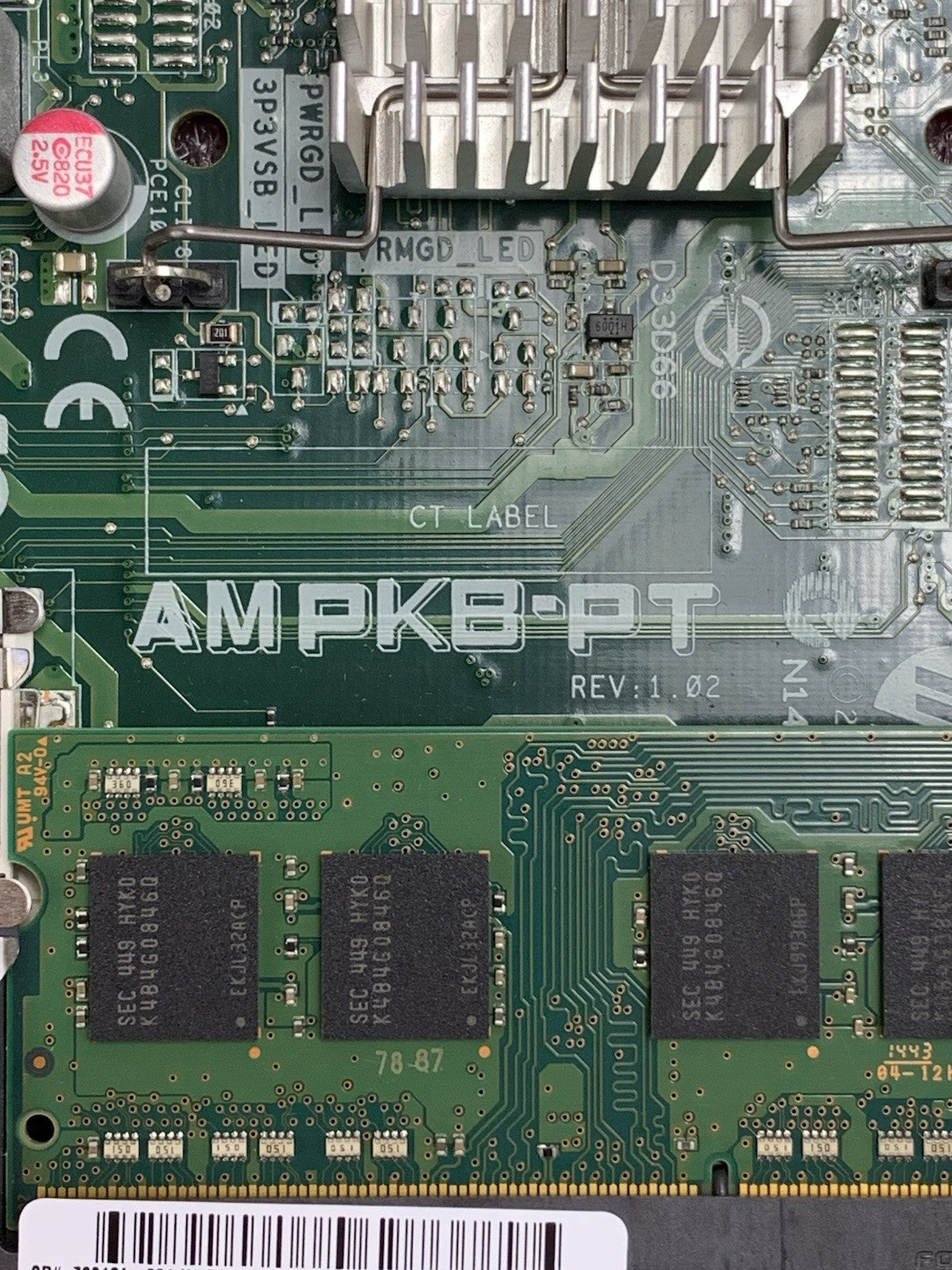 HP 19-2114 AMPKB-PT AIO Motherboard AMD E1-2500 1.4GHz 4GB RAM 1 Stick No Shield6