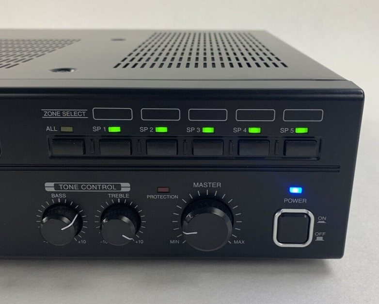 InterM PA-240 PA Mixing Amplifier No Output XLR Inputs 4-6 Parts or Repair