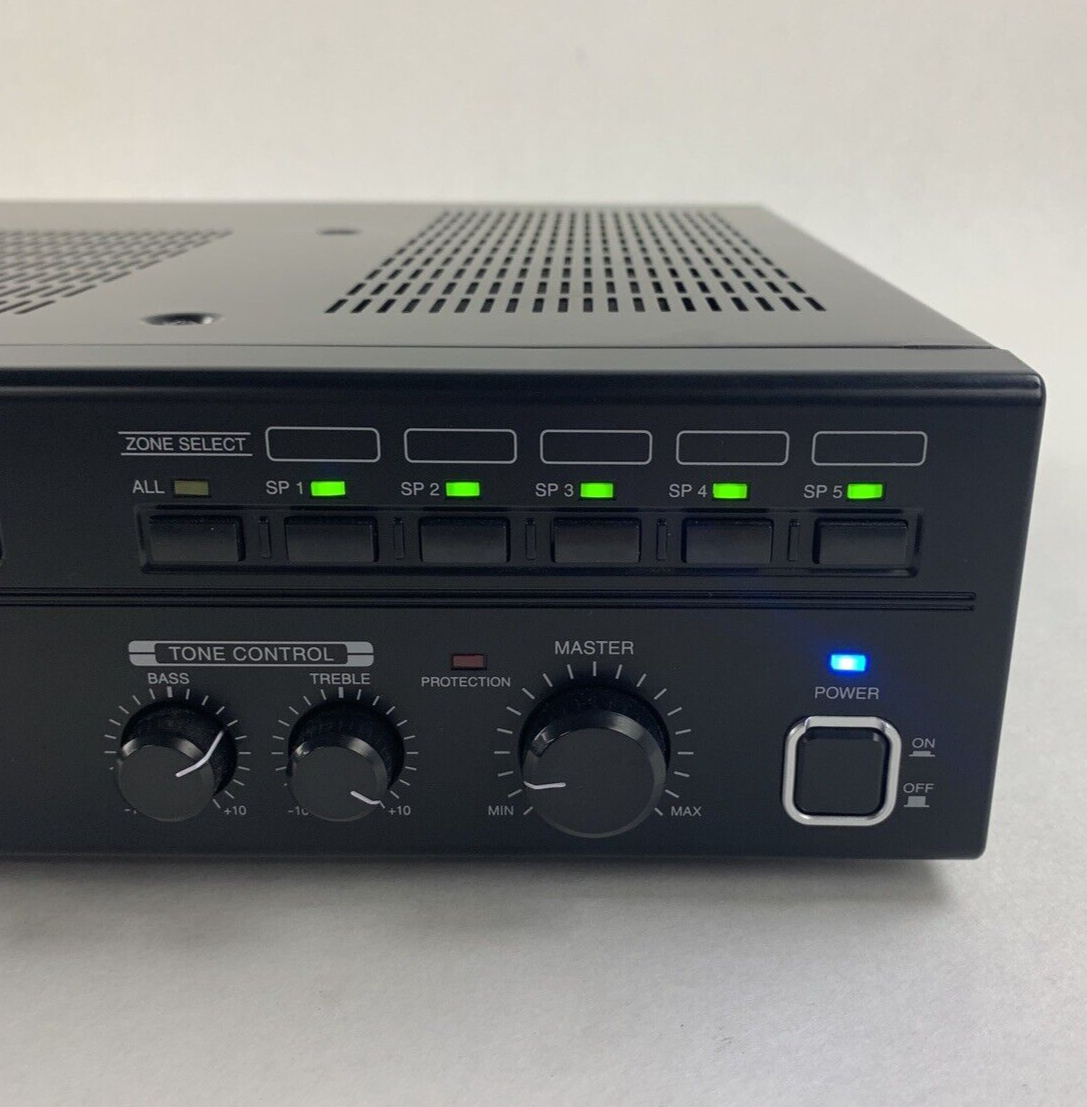 InterM PA-240 PA Mixing Amplifier No Output XLR Inputs 4-6 Parts or Repair