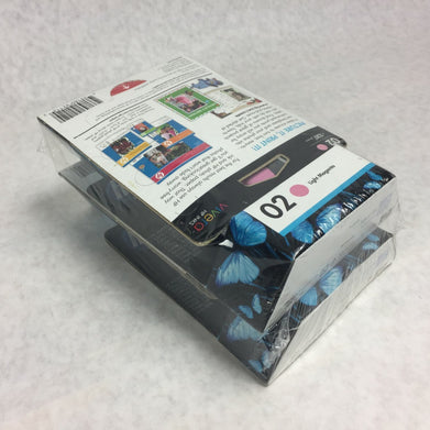 Genuine HP 02 Light Magenta C8775WN   Lot of 4   Warranty date Jun 2011  Sealed