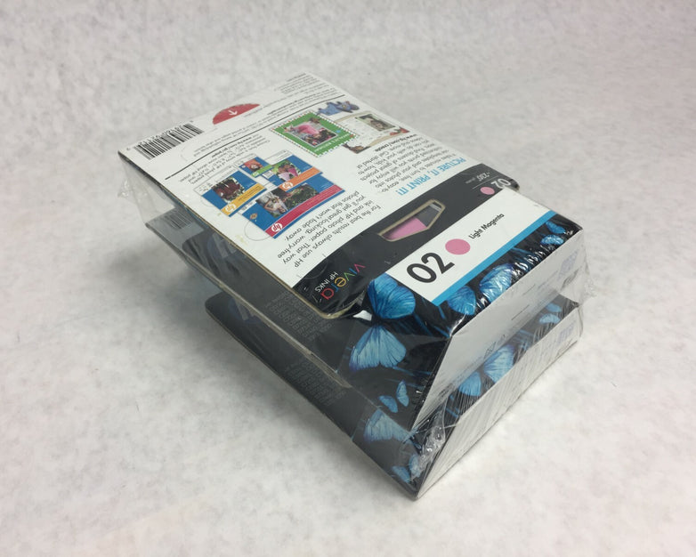 Genuine HP 02 Light Magenta C8775WN   Lot of 4   Warranty date Jun 2011  Sealed