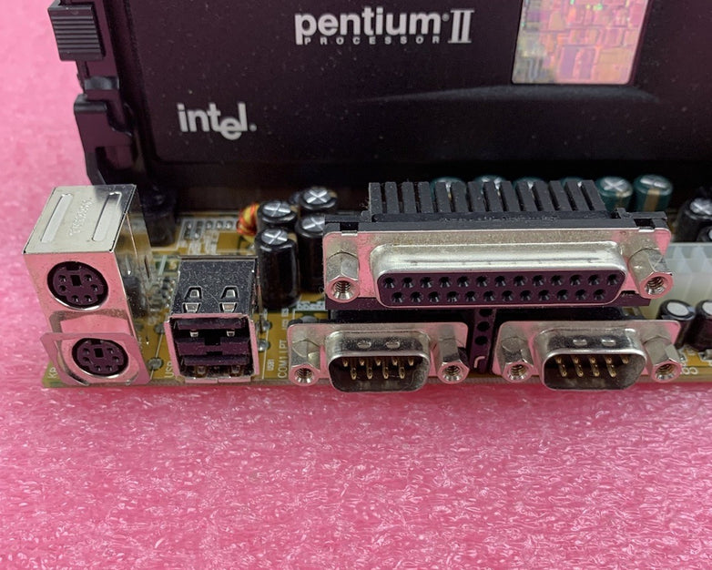 Abit i440BX Motherboard Pentium II 233MHz 128MB RAM No Shield