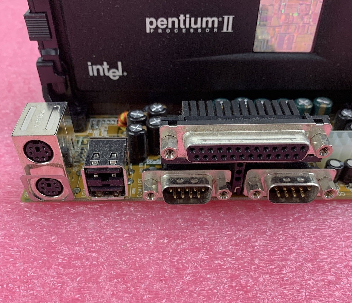 Abit i440BX Motherboard Pentium II 233MHz 128MB RAM No Shield