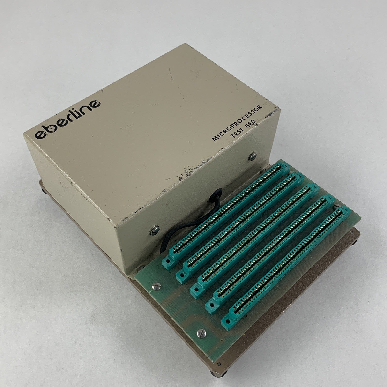 Eberline Micro Processor Test Bed With Corcom 6J4 6A - For Parts Or Repair0