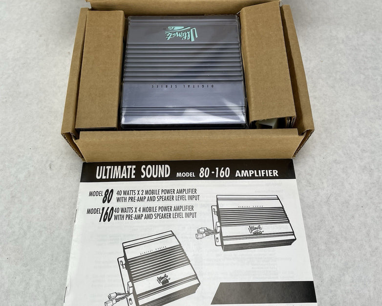 Ultimate California Model 80 Amplifier 80 Watts 2 Way