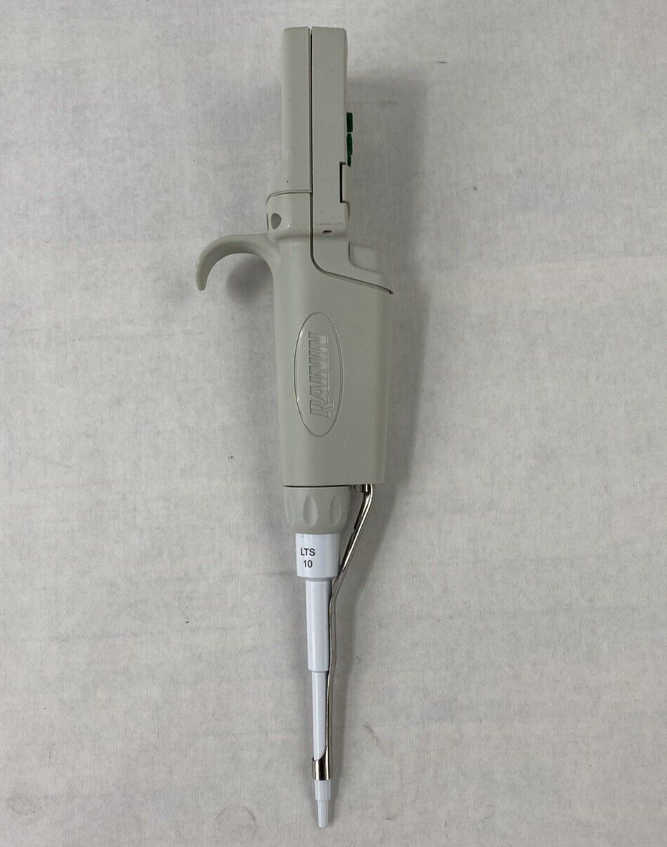 Rainin EDP3 1-10 uL LTS 10 Single Channel Electronic Pipette No Battery