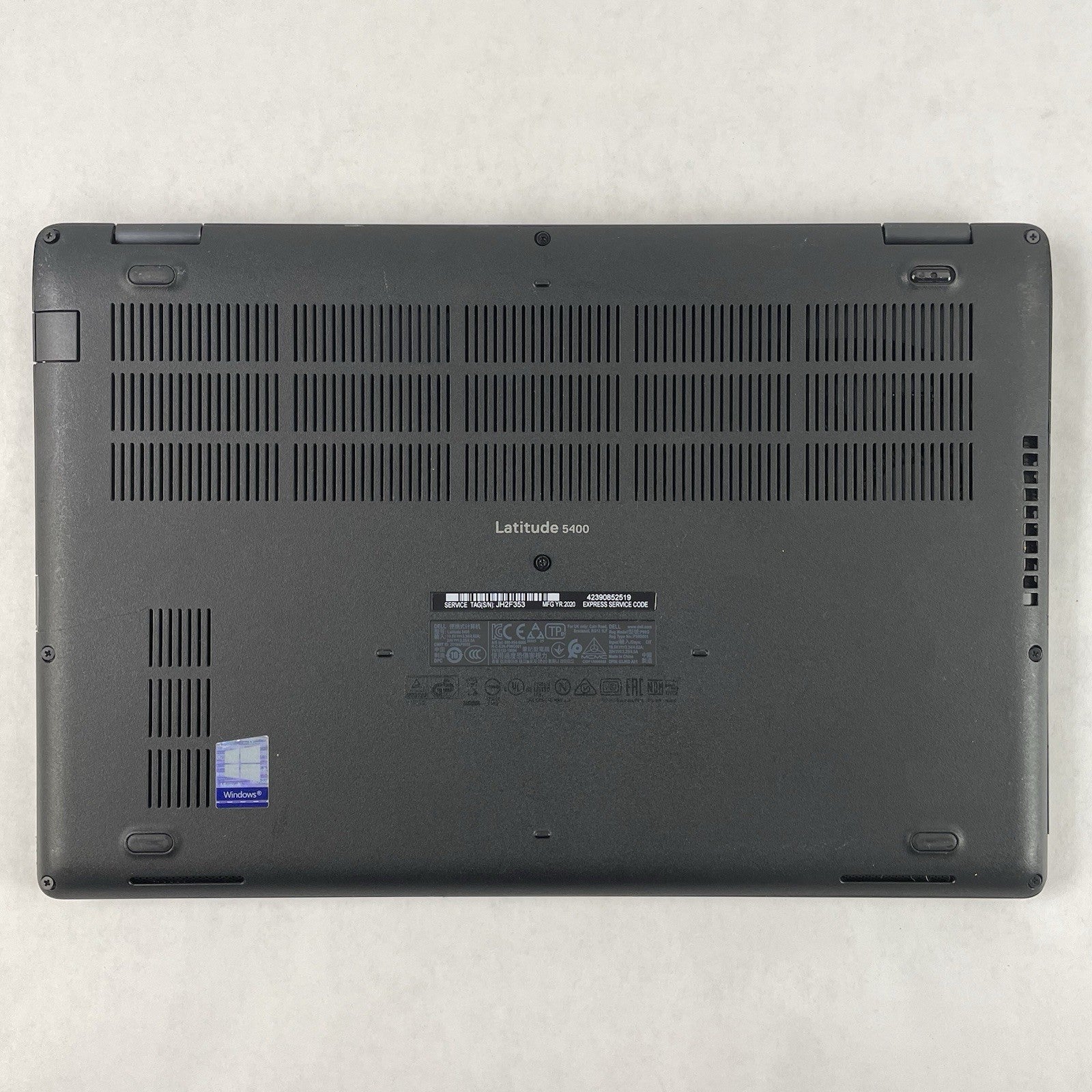 Dell Latitude 5400 14" i7-8665U 1.90 GHz 8 GB RAM No SSD/OS/AC - READ16