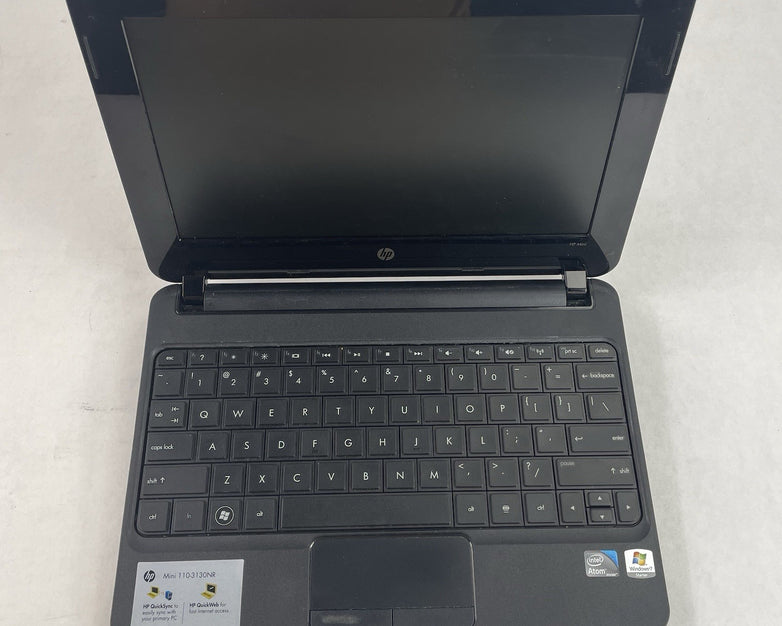 HP Mini 110-3100 10.1" Atom N455 1.60 GHz 1 GB RAM No SSD/OS/AC