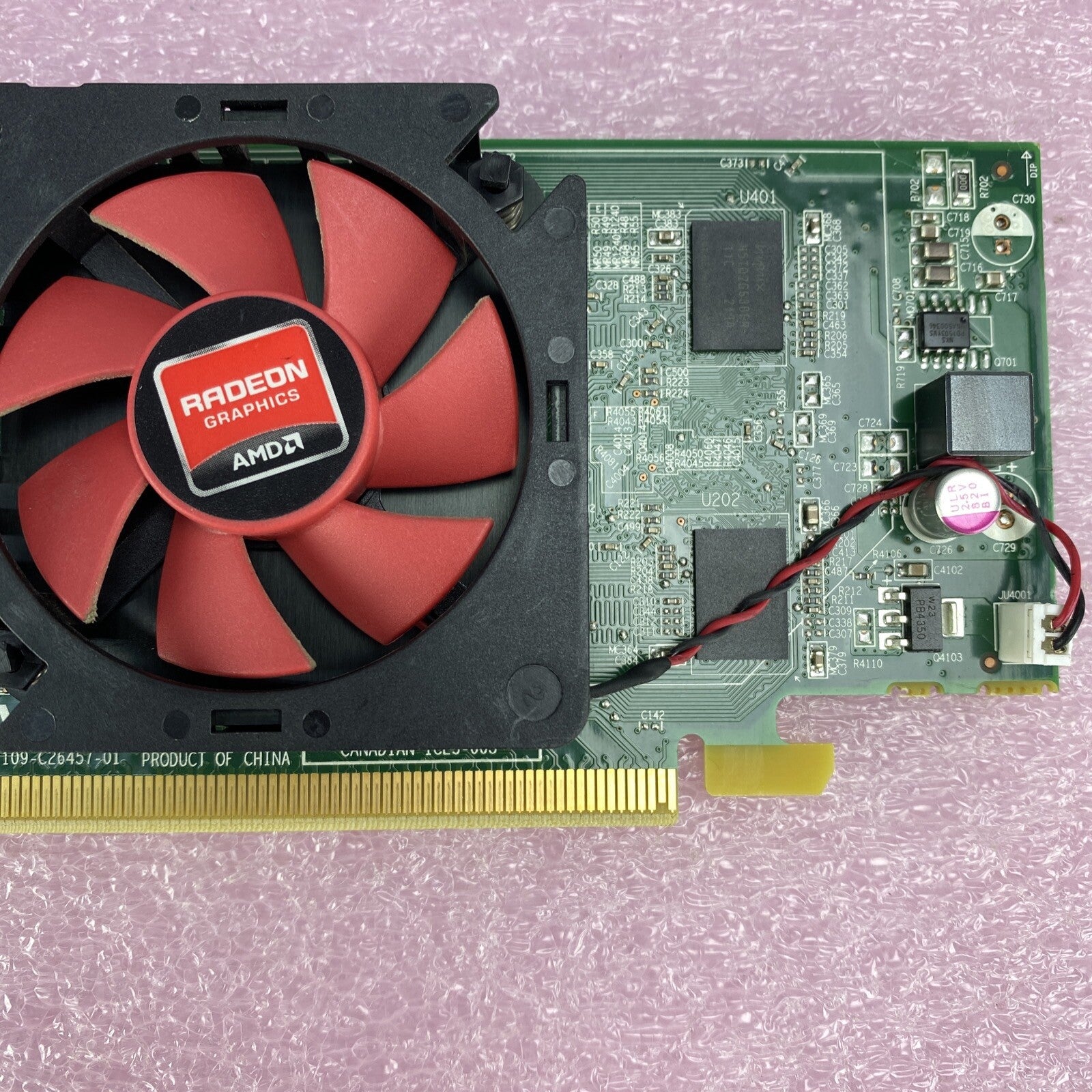 Lot( 2 ) Dell 0NFXD5 1GB AMD Radeon HD 6450 DisplayPort DVI PCle Low Profile