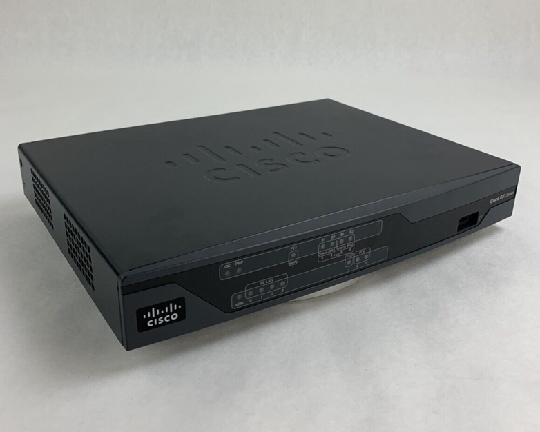 Cisco C881-V-K9 Ethernet Security Router with PSU Box Opened