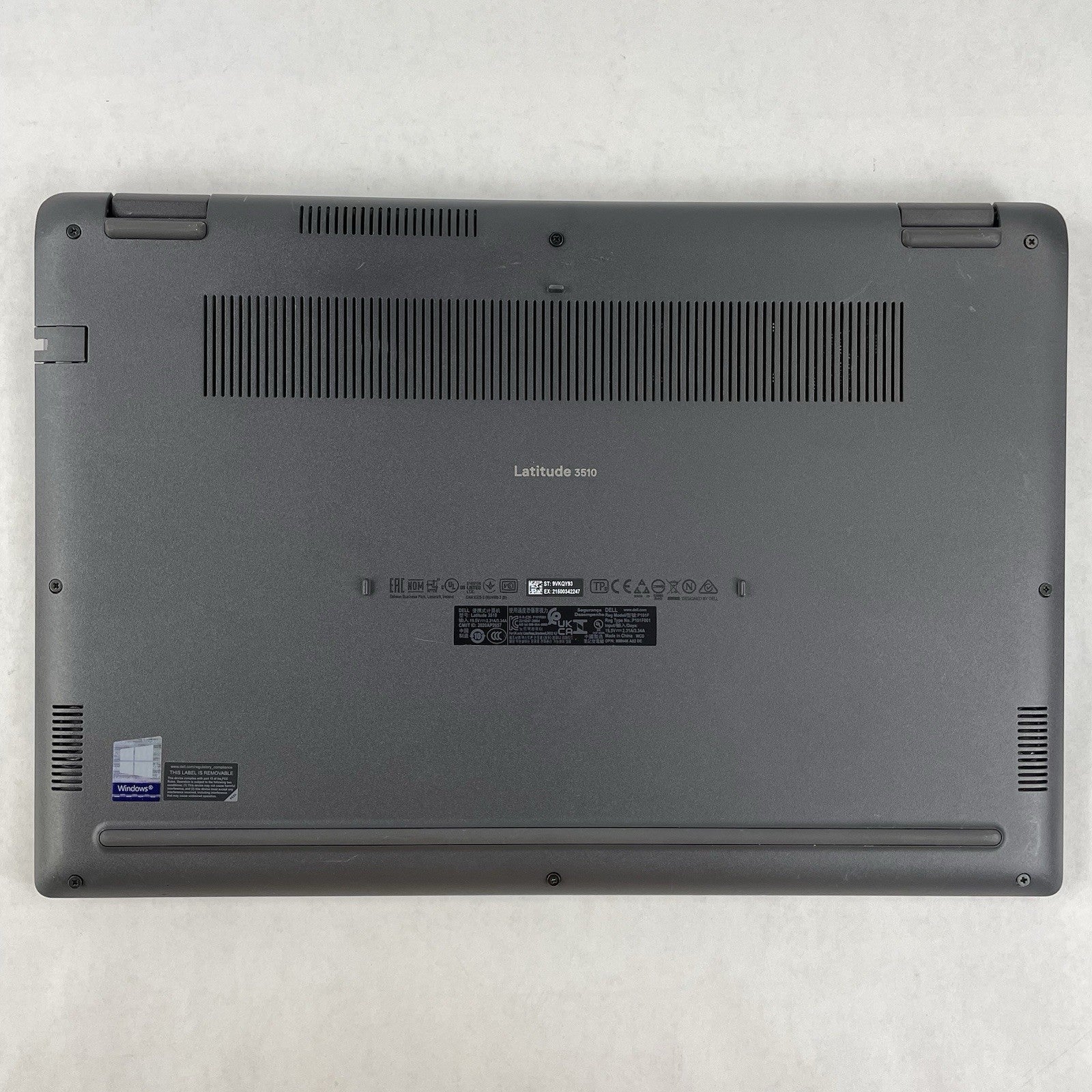 Dell Latitude 3510 15.6" i7-10210U 1.60 GHz 8 GB RAM No SSD/OS/AC13
