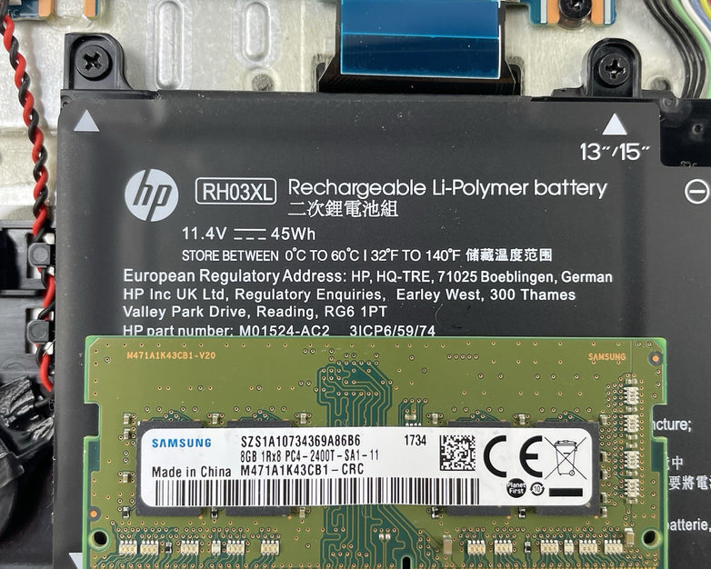 HP ProBook 450 G8 15.6" i5-1135G7 2.40 GHz 8 GB RAM No SSD/OS/AC - READ