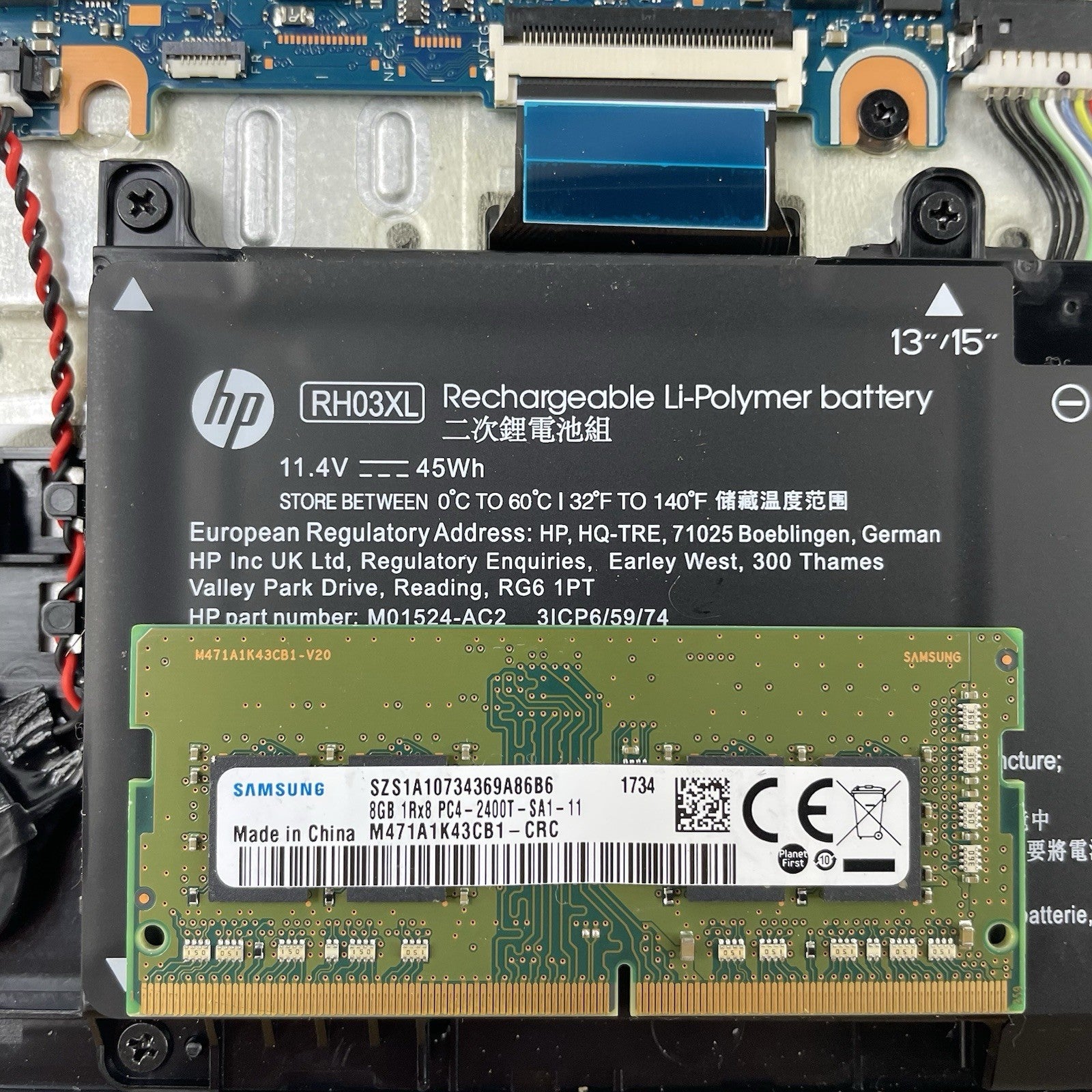 HP ProBook 450 G8 15.6" i5-1135G7 2.40 GHz 8 GB RAM No SSD/OS/AC - READ17