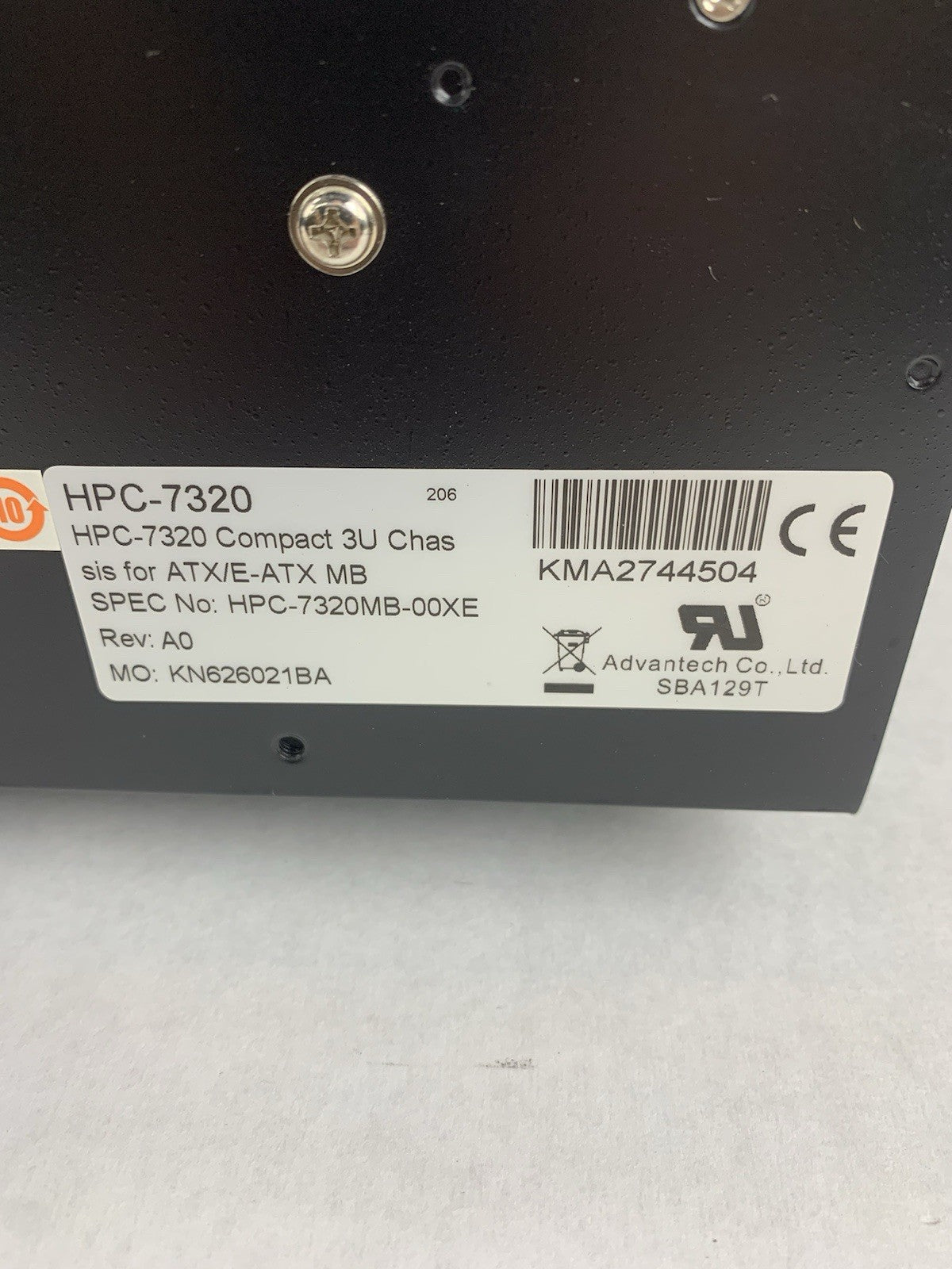 Advantech HPC-7320 Compact 3U Rackmount Server Chassis